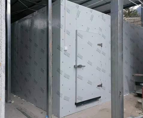 四川成都11平米水果店冷藏库工程案列