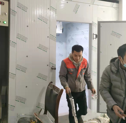 云南文山22平米农产品冷藏库工程案列