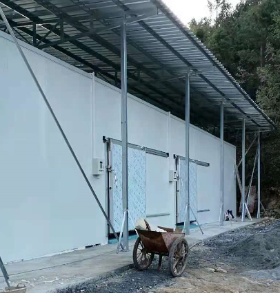 湖北武汉500平米物流冷库工程案列
