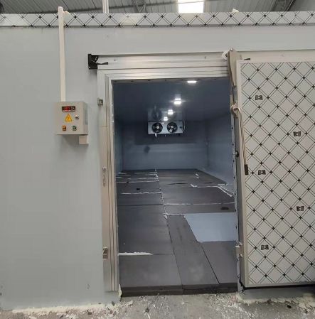 贵州遵义52平米花卉保鲜库工程案列