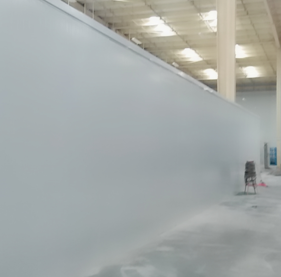 四川雅安212.4平米物流冷链阴凉库案列