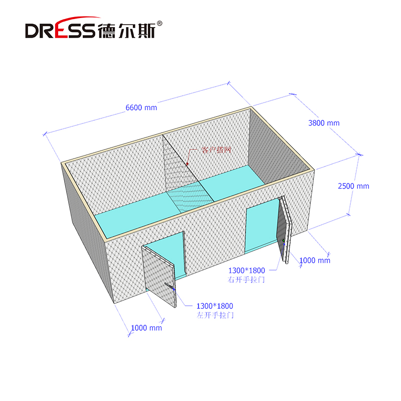 云南昆明25平米鲜花冷库设计方案